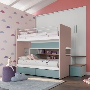 PAIDIKO-DOMATIO-35 κουκέτα παιδική ντουλαπα επιπλο έπιπλα Έπιπλο Livin Θεσσαλονίκη epiplo-livin.gr