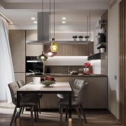 kouzin-livin-101 κουζίνα με νησίδα σε λάκα ακρυλικο ματ Έπιπλο Livin Θεσσαλονίκη epiplo-livin.gr