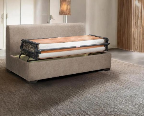 καναπές τριθεσιος διθεσιος που γινεται κρεβατι αναδιπλουμενος epiplo-livin star 6